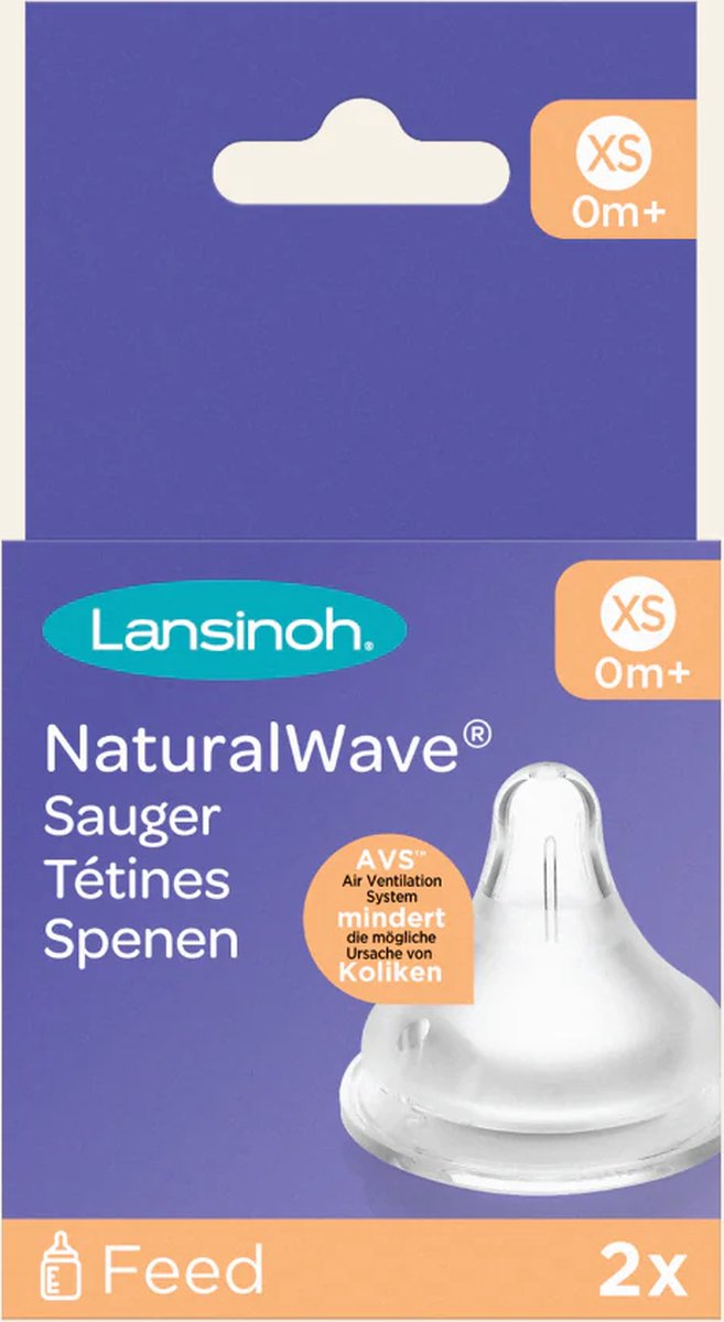 Lansinoh - Natural Wave Spenen van Lansinoh — afbeelding 2