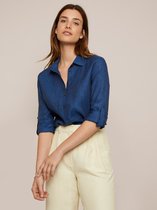 Elm blouse Blue melange / L