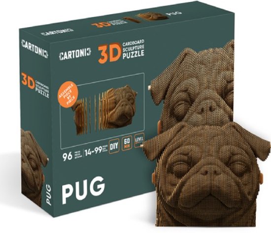 CARTONIC - CARTON - Puzzle 3D - Jouets- Puzzle - DIY- Créatif - Carton- Enfants et adultes - Puzzle 3D