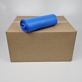 Blauwe Vuilniszakken | 200 Zakken | 180 Liter | HDPE | 90cm x 120cm - (Gekleurde Vuilniszakken)