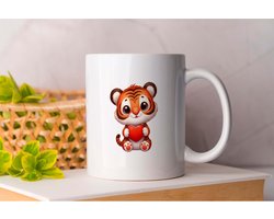 Mok Tiger - Gift - Cadeau - CouplesGoals - TogetherForever - HappilyEverAfter - LoveWins - SamenGelukkig - EeuwigeLiefde - LiefdeVoorAltijd - MijnSchat