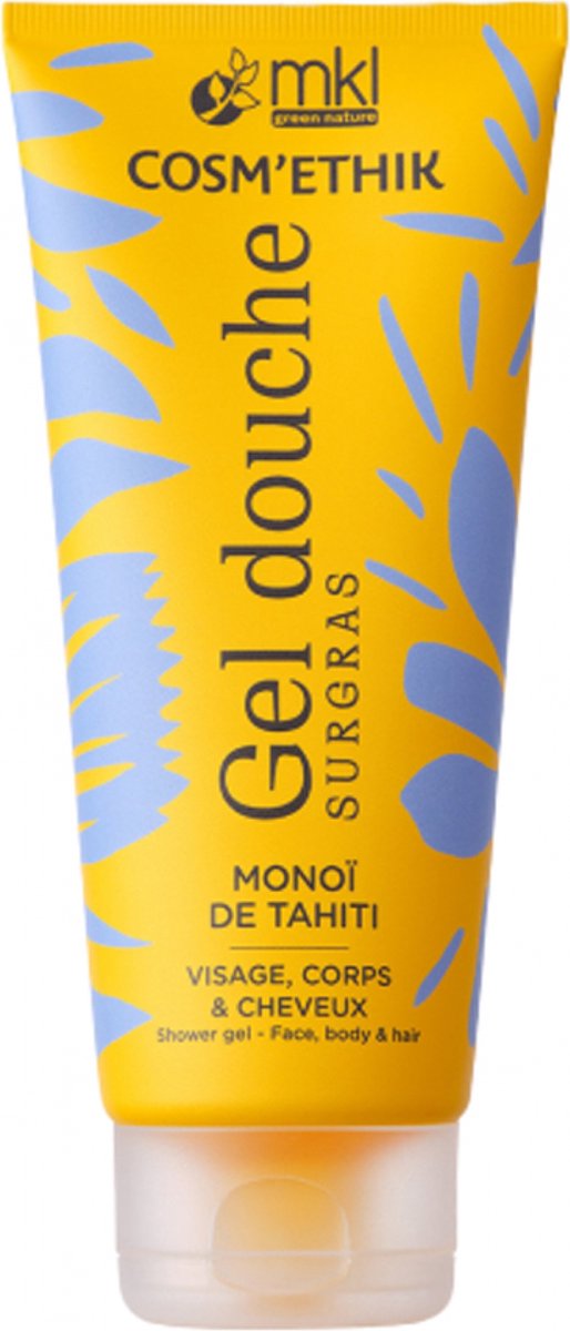 Goedkoopste MKL Green Nature Cosm'Ethik Monoï de Tahiti Surgras Douchegel 200 ml
