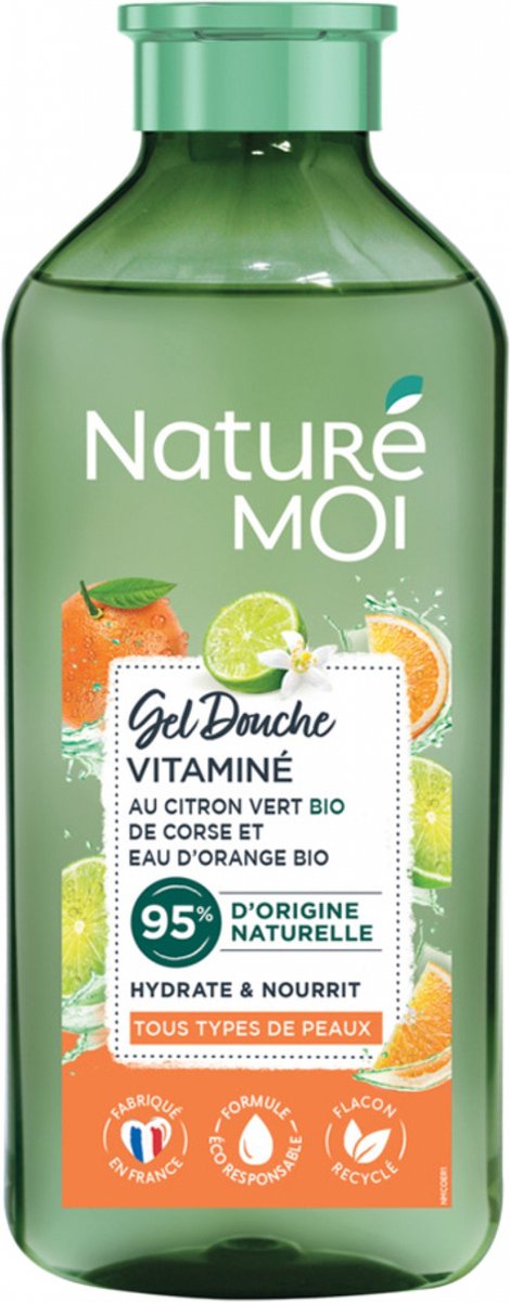 Naturé Moi Biologische Limoen en Sinaasappel Vitamine Douchegel 250 ml