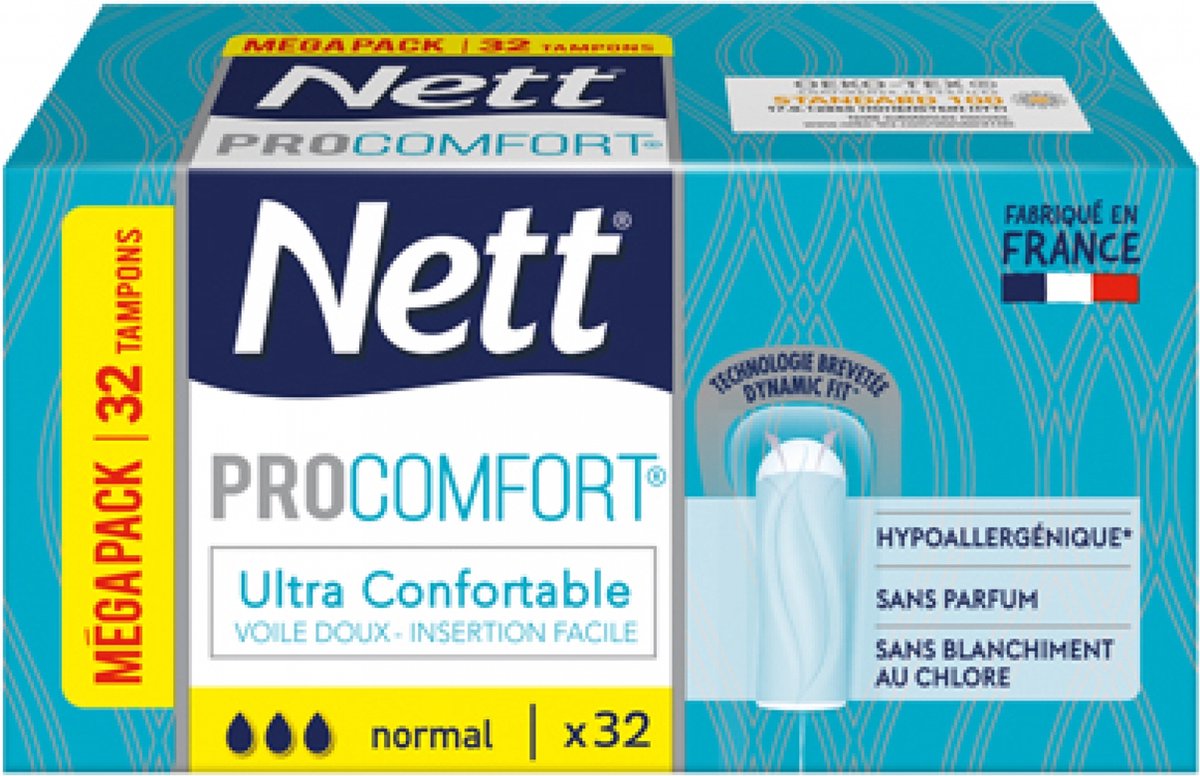 Nett ProComfort 32 Tampons Normaal