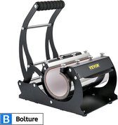 Mokkenpers - Transferpers - Sublimatie Printer - Heat Press Machine - Drukpers - Warmte Pers - Hittepers - Drukmachine