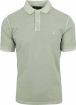 Marc O'Polo - Poloshirt Faded Lichtgroen - Modern-fit - Heren Poloshirt Maat L