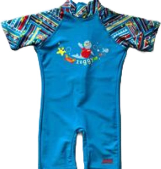 Zoggs - maillot de bain - t-shirt de natation - 1-2 ans - bleu