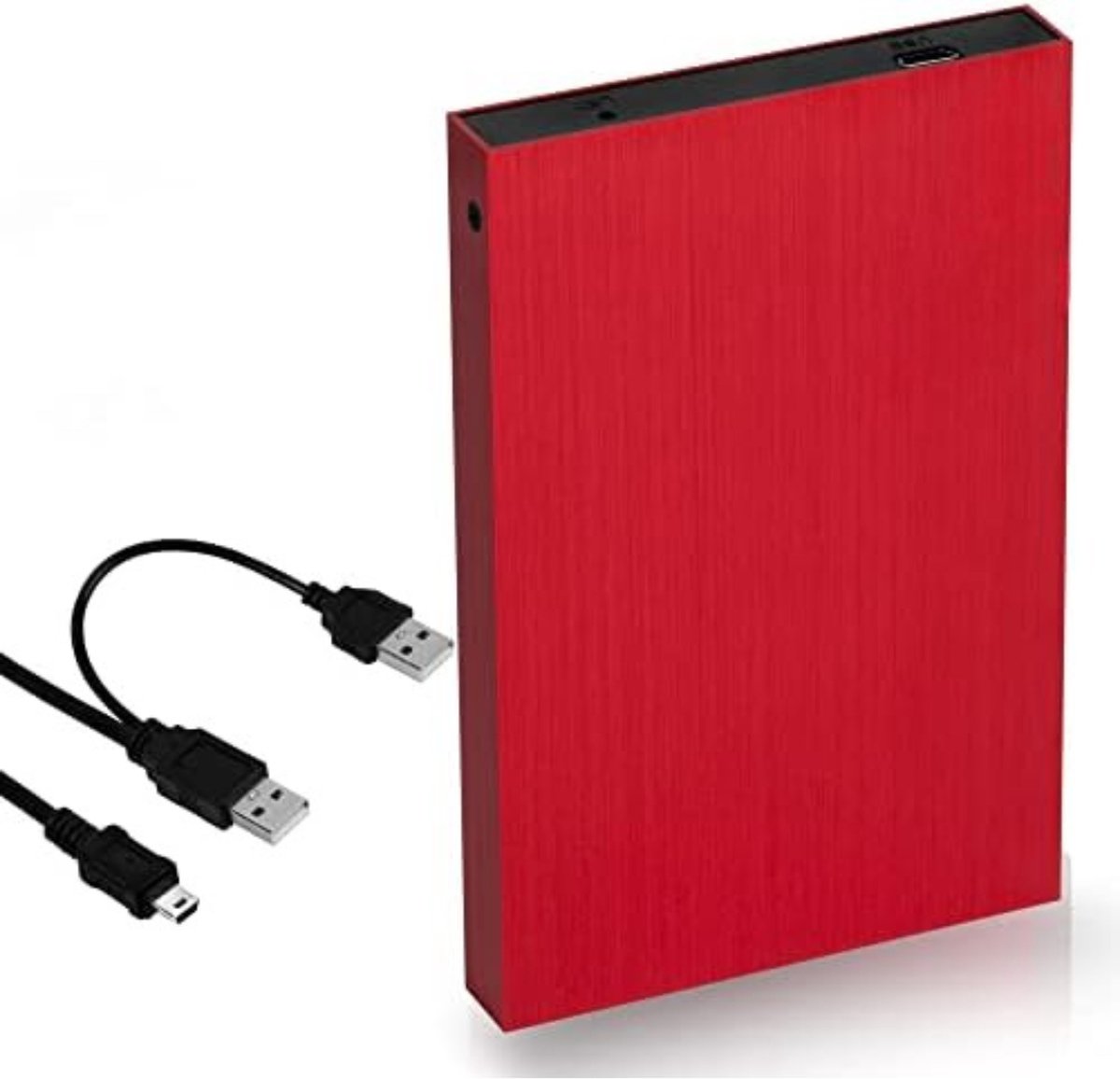 Harde schijf extern - 160 GB - Rood