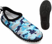 Slippers Camouflage Blauw - 37