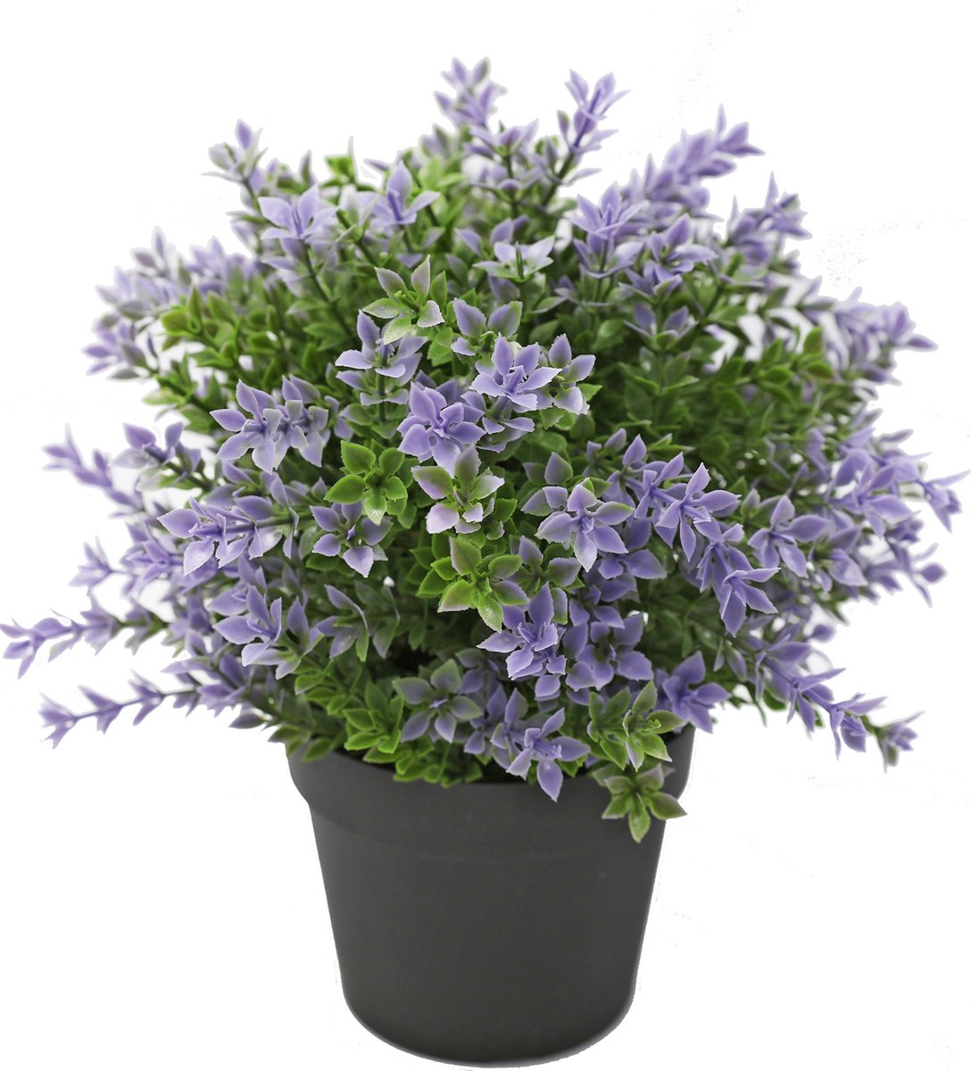 High Quality Kunstplanten Kunstplant Buxus paars 22 cm UV - voor binnen en buiten Divers