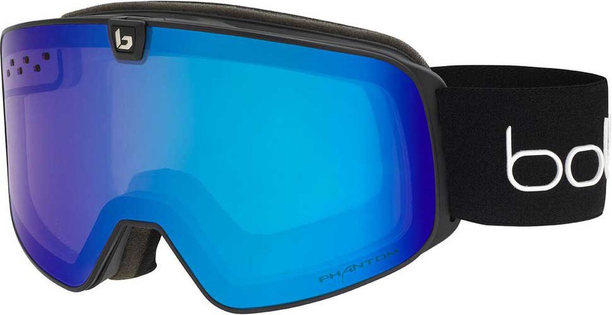Bolle Nevada Neo Meekleurende Gepolariseerde Skibril Blauw,Zwart Phantom+ Blue Semi-Polarized Photochromic/CAT1-3+Light Lemon/CAT0