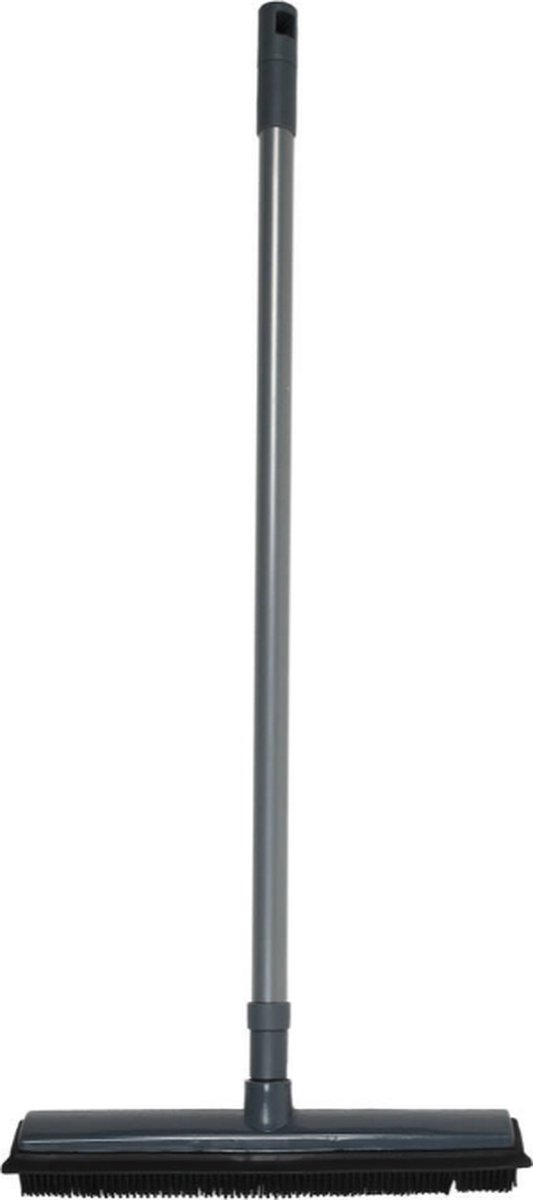 Bezem rubber + steel - 70/120 CM - Duurzaam- Multifunctioneel - Rubber + Metaal - Incl Ophangoog - Geschikt voor alle Oppervlakken - Makkelijk te Reinigen — afbeelding 5