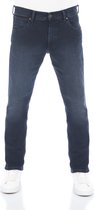 Wrangler Heren Jeans Broeken Greensboro regular/straight Fit Blauw 30W / 32L Volwassenen Denim Jeansbroek