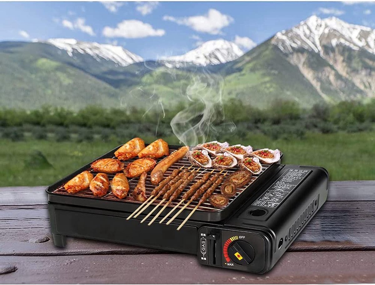 SMH LINE® Party Grill - Camping Grill - Camping kooktoestel - Safari Chef thumbnail 8