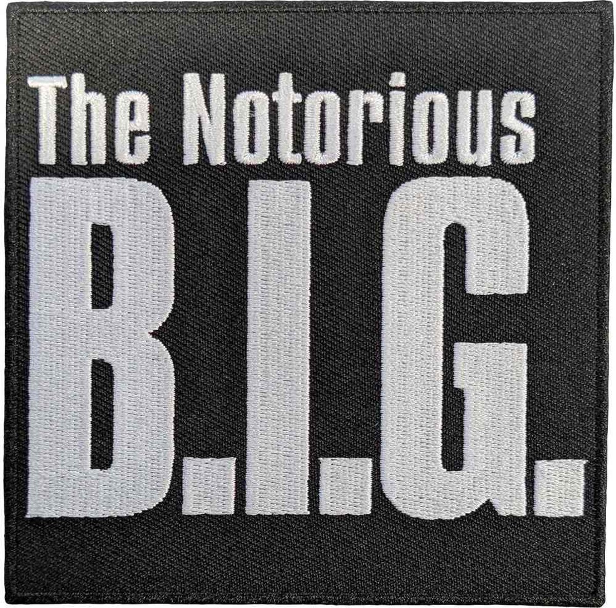 Biggie Smalls - The Notorious Patch - Zwart