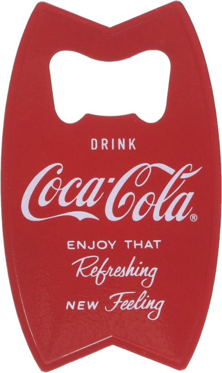Coca-Cola Magnetic Bottle Opener Red