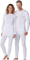 Sport Mega Thermobroek - Vrouwen - Wit - Maat L - Mega Thermo - Super soft - Long term Warmth - Comfortable stretch - A kwaliteit!