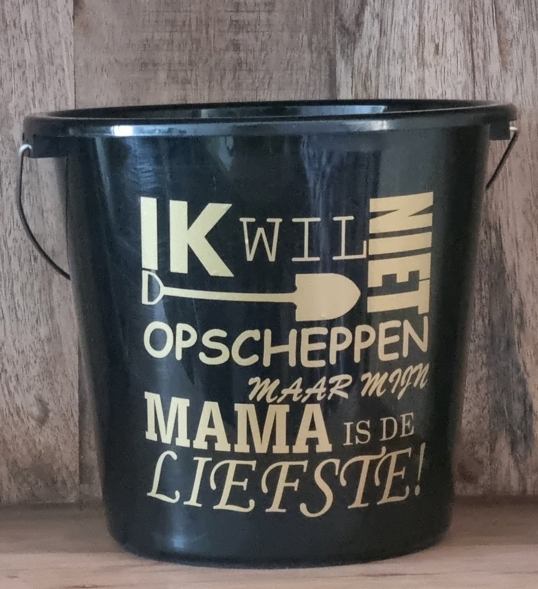 Goedkoopste Cadeau Emmer Ik wil niet opscheppen Mama