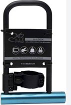 Antivol de vélo avec 2 clés XQ Max 11x22,5cm noir
