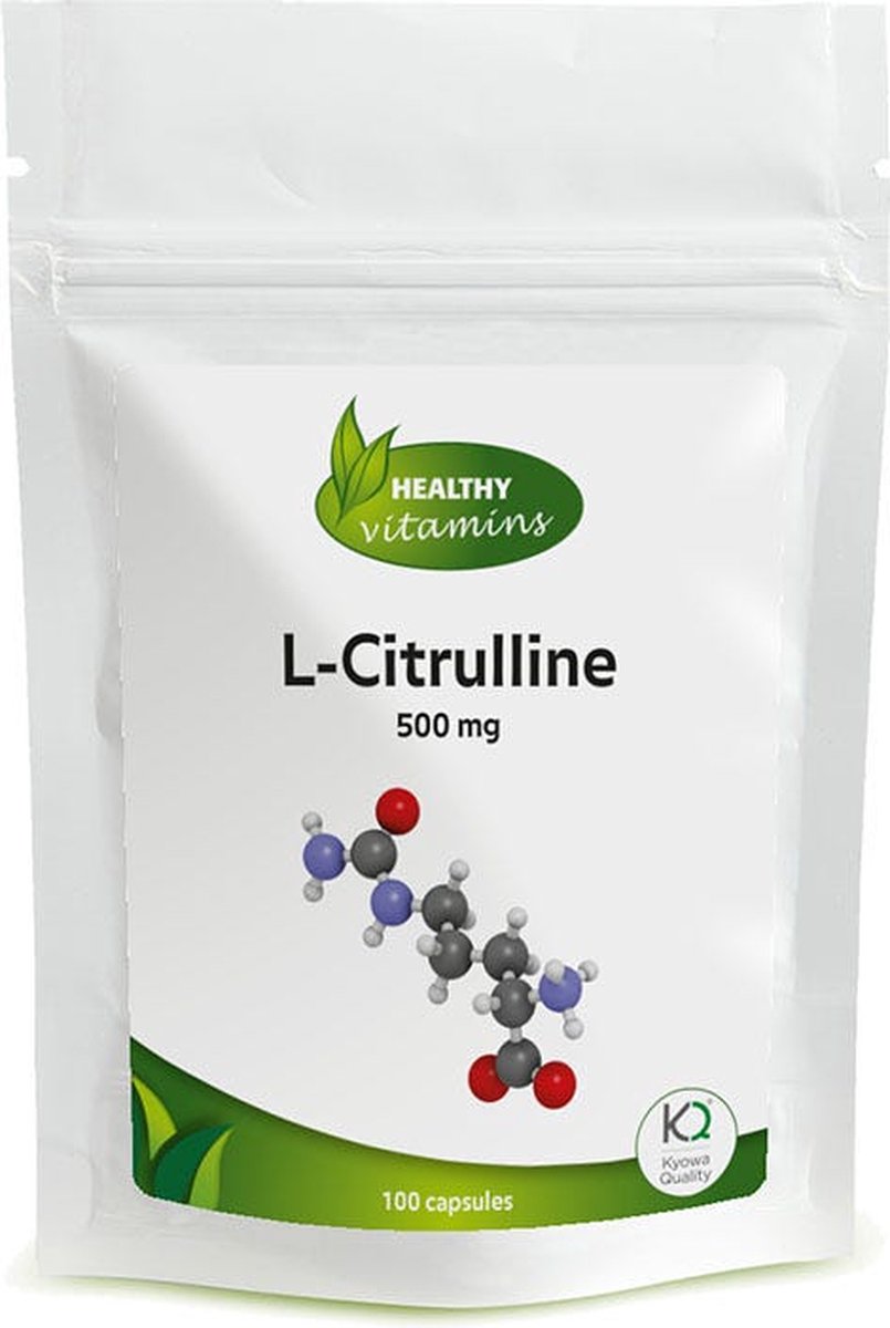 Goedkoopste L-citrulline | 500 mg | 100 capsules | 500 mg