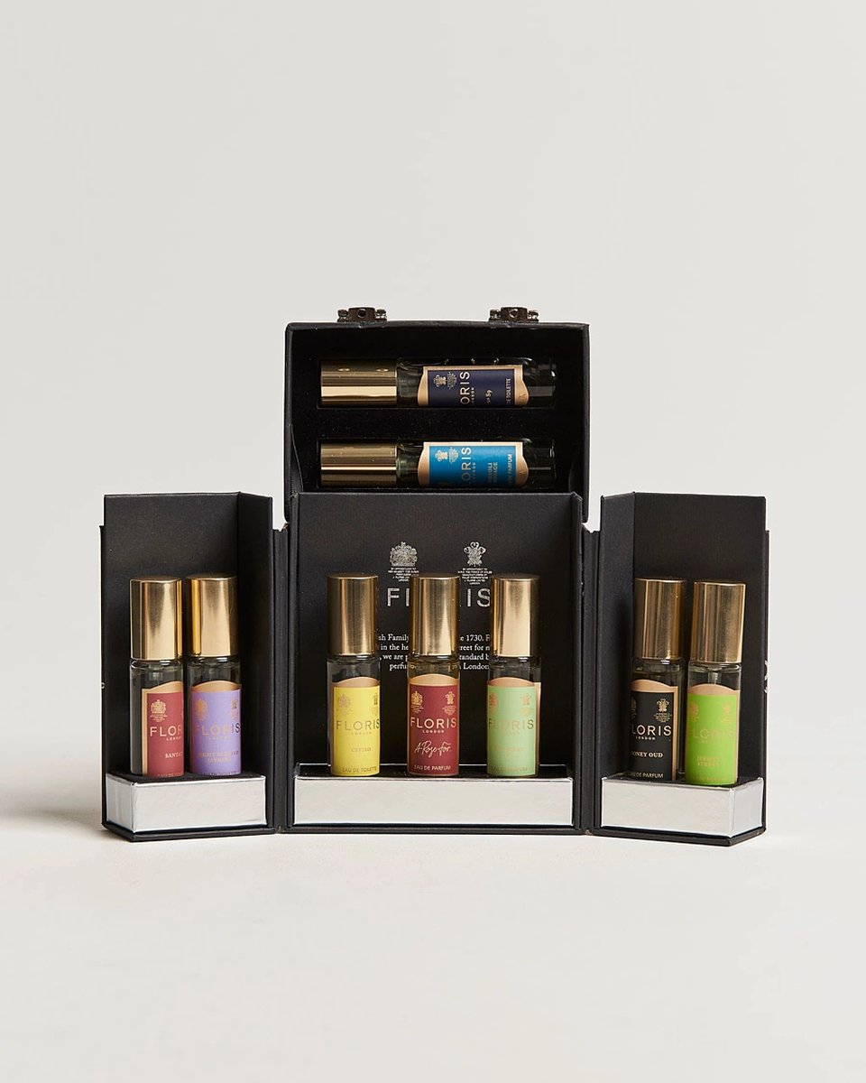 Floris London Fragrance Gift Case - Diverse Geuren - 9x10ml - Reisformaat