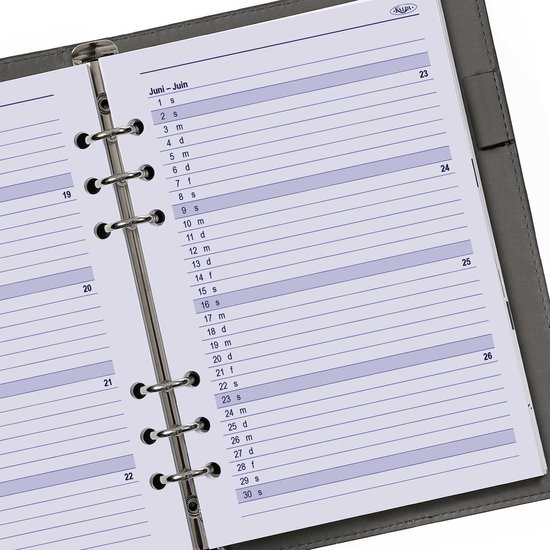 Kalpa 6205-24 A5 Diary Inleg 1 Week per 2 Paginas DE FR NL 2024