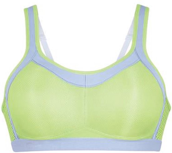 Anita Active Momentum Women's High Impact Sports Bra - Lime Light Color, Size 40F - View #11
