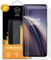 3-Pack OnePlus Nord CE 2 Screenprotectors - MobyDefend Case-Friendly Gehard Glas Screensavers - Glasplaatjes Geschikt Voor OnePlus Nord CE 2