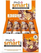 PhD - Smart Bar - Beurre de cacahuète au chocolat (12x64g)