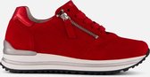 Gabor Sneakers rood Suede - Dames - Maat 39