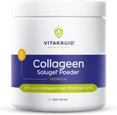 Vitakruid - Collageen Solugel® poeder - Tropical - 250 gram