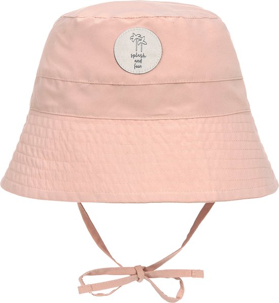 Lässig Splash & Fun Sun Protection Chapeau de pêcheur Chapeau de soleil rose, 07-18 mois Taille 46/49
