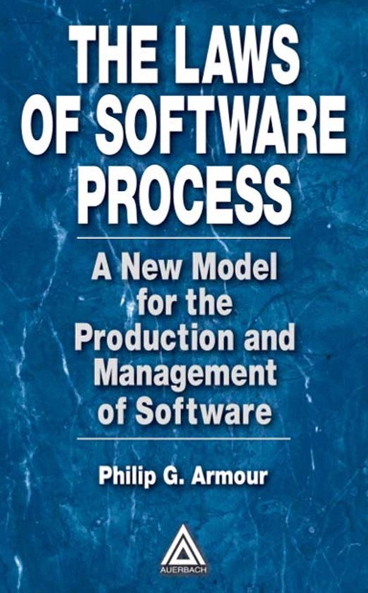 The Laws of Software Process - cover