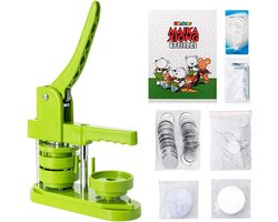 Button Maker Machine 58mm Buttons Zelf Maken Set Groen - kerstcadeau