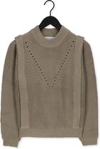 Minus Appoline Knit Pullover Truien & vesten Dames - Sweater - Hoodie - Vest- Donkergroen - Maat L