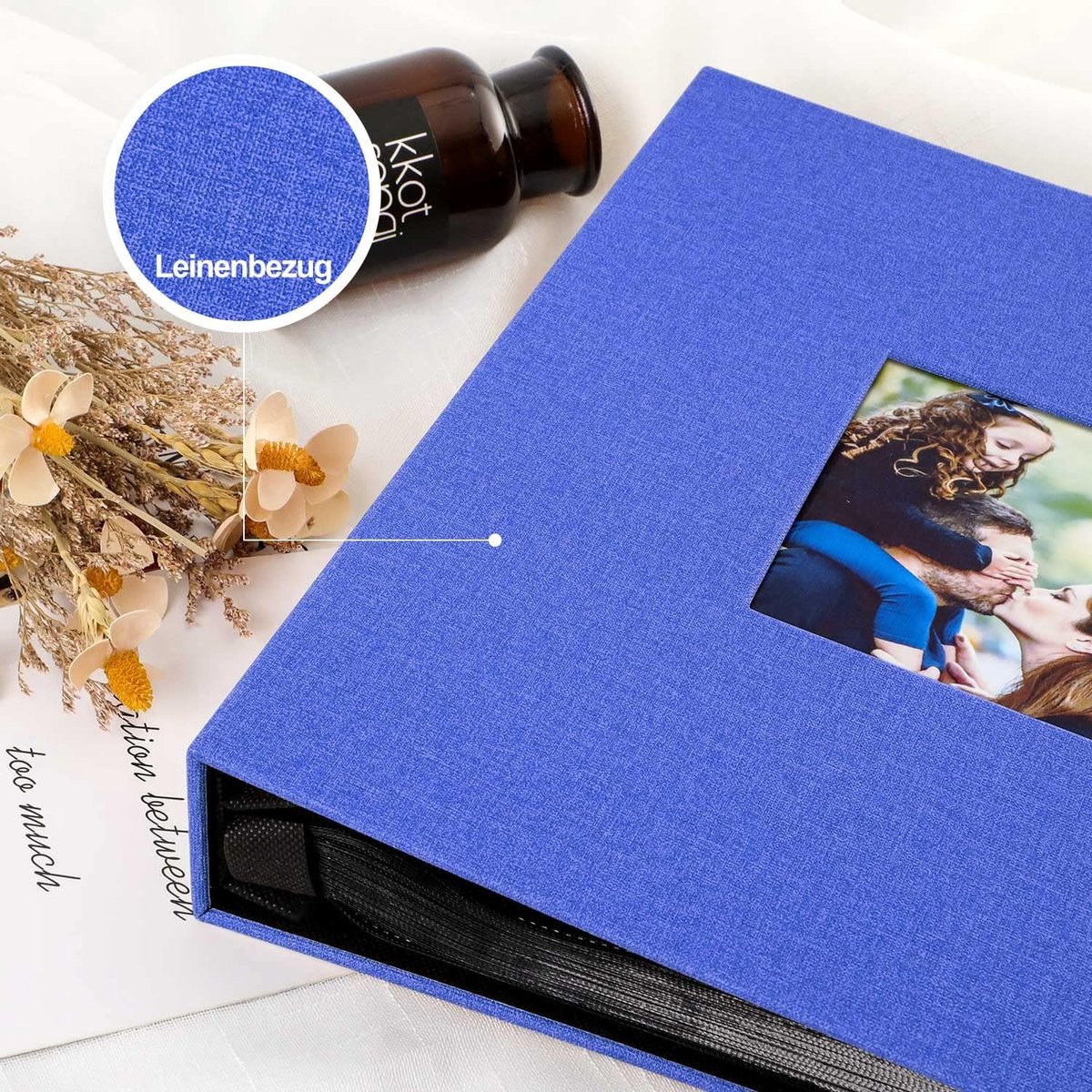 Lanpn Fotoalbum 10 x 15 cm 1000 foto's zakken, OURMEMORIES Supergrote