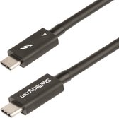 StarTech.com 1.6ft Thunderbolt 4 Cable 40Gbps 100W
