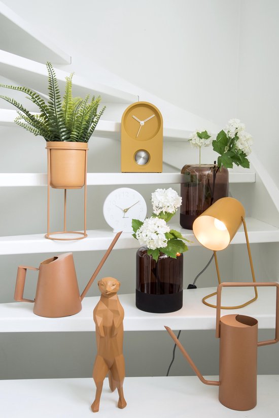 Karlsson Taut Wandklok/Tafelklok Kunststof 25 x 15 x 6