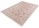 Vintage Glanzend Vloerkleed - Velvet - Roze-120 x 170 cm