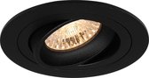Philips LED Inbouwspot 5W 2700K Rond Kantelbaar | Dimbaar | Zwart | Alp