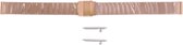 8/10/12/14/16/18/20/22mm Metalen Gaas Horlogeband Snelsluiting - Roségoud - Geschikt voor Smartwatches - Unisex - Vervanging van Edelstalen Armband
