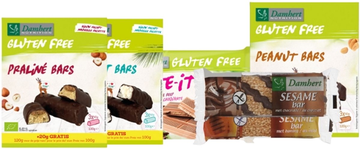 Damhert | Mix Repen | Glutenvrij | 1 x 480 gram