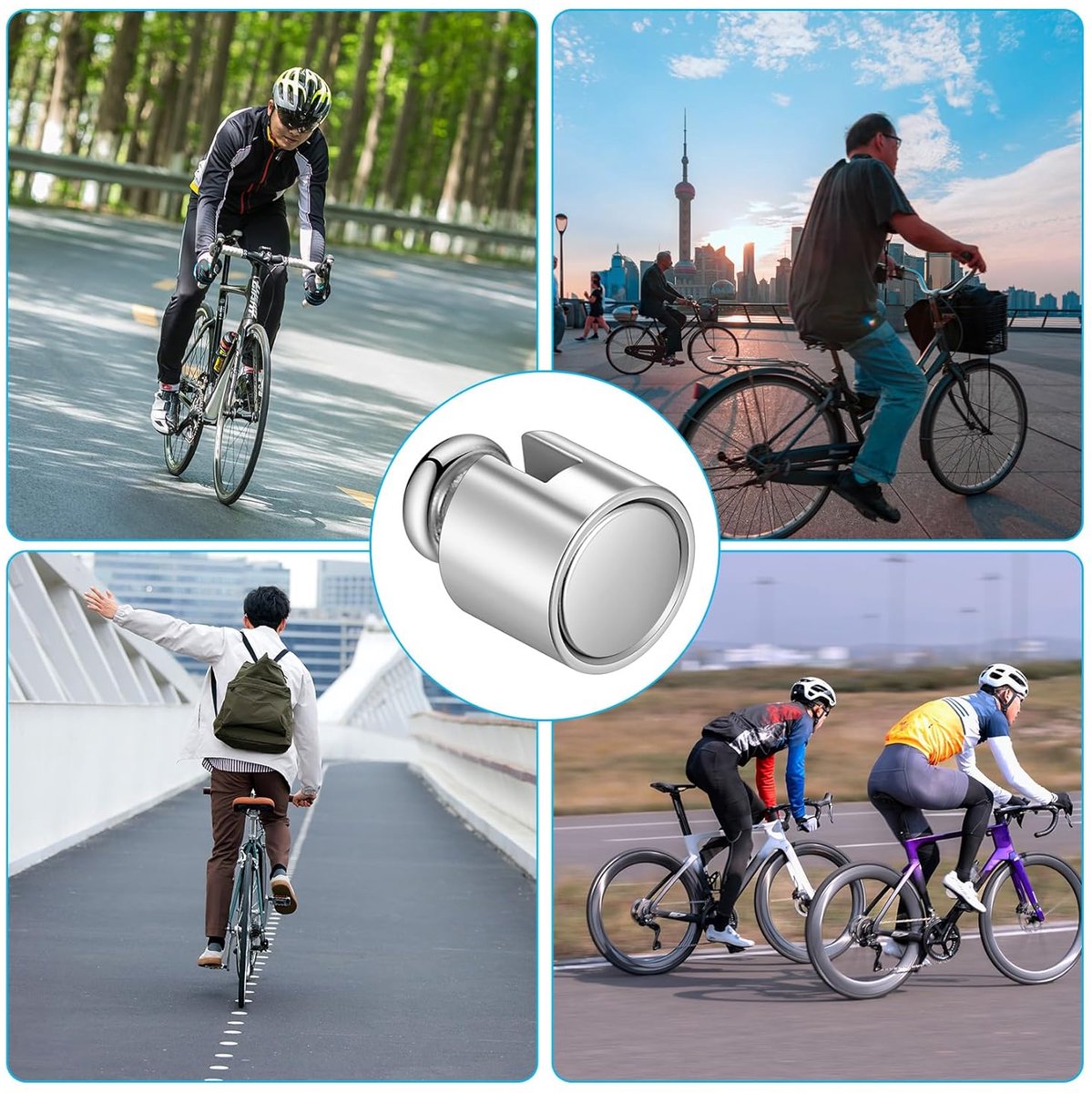 Spaakmagneet voor E-Bike - Voor Snelheidsmeting - Geschikt voor Diverse Fietsen