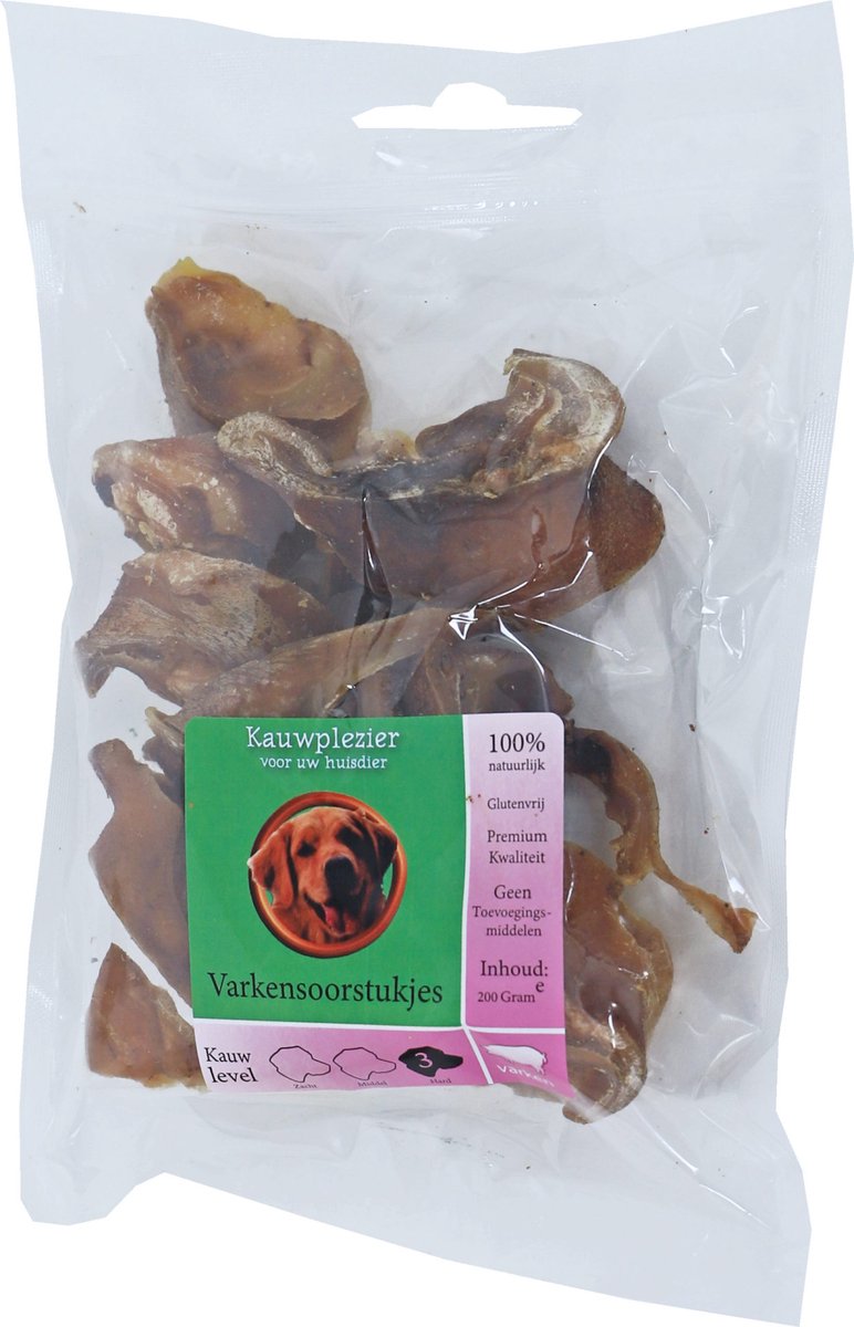 Varkensoorstukjes 200 Gram In Zak