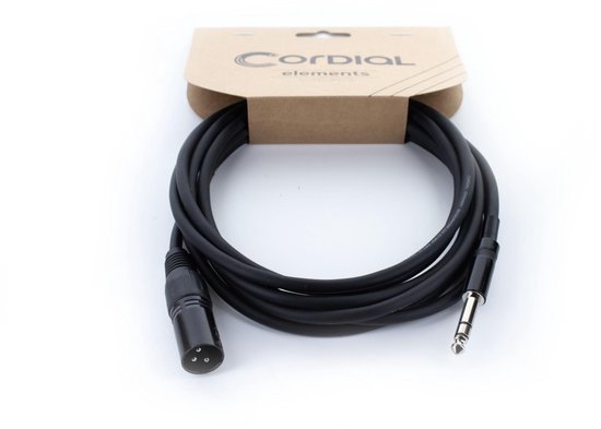 Câble micro Cordial EM 3 MV 3 m - Câble micro