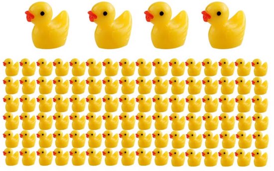 Mini Eendjes - 50 stuks - Kleine Gele Badeendjes | bol