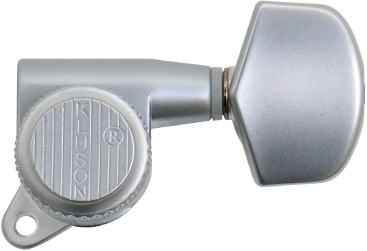 Kluson Backlock mechanieken 3+3 45° Satin - Stemmechaniek voor gitaar