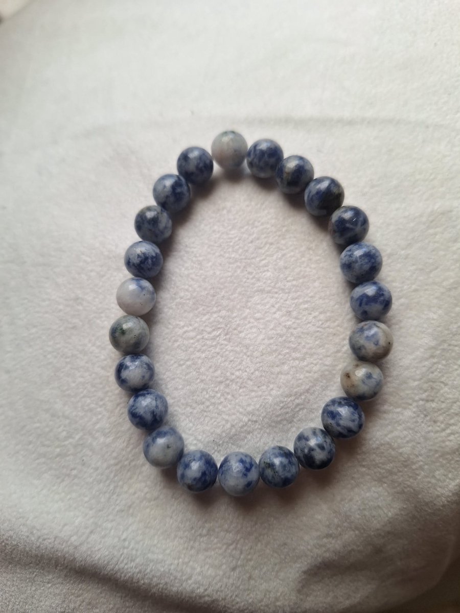 Gemstones-natural Armband natuursteen lapis lazuli 18 cm