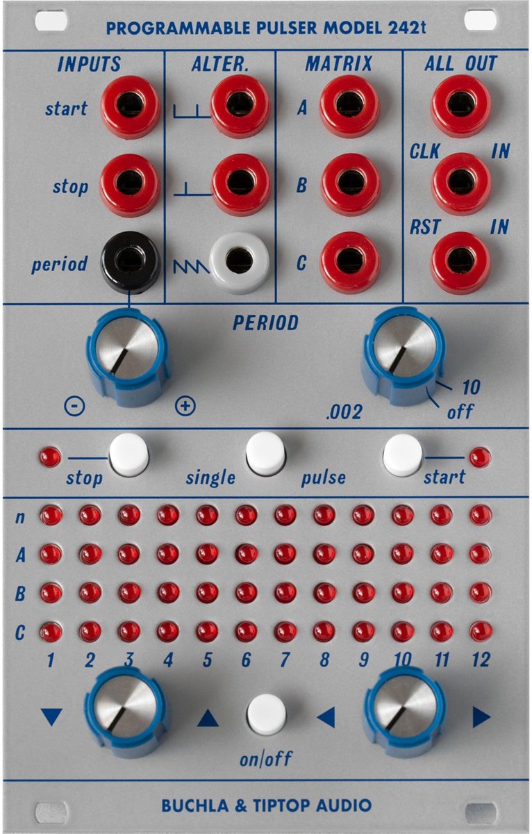Tiptop Audio Model 242t Programmable Pulser - sequencer