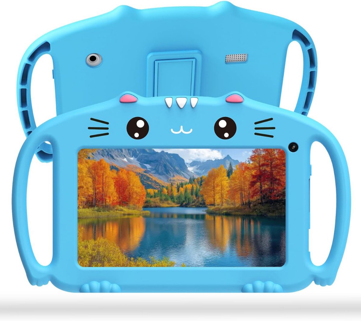 Kindertablet Vanaf 3 Jaar - Tablet Kinderen - Kinderspeelgoed - Blauw